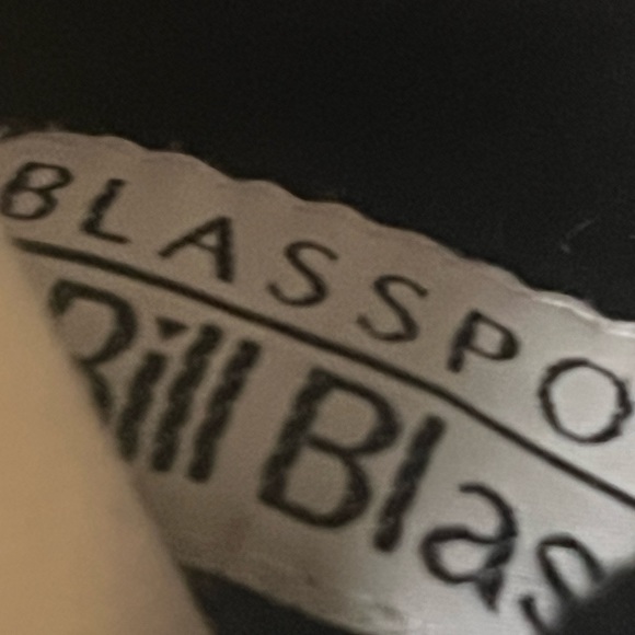 Vintage 80s Bill Blass Blassport Black Wool Bomber Jacket - Picture 4 of 7